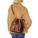 Coccinelle Beat Generation Medium Cognac E1TFK230201W11