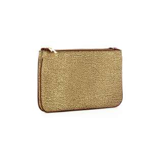 Borbonese Small Crossbody Bag made of Recycled Nylon Beige/Marrone 934119I15994 2