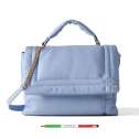 Borbonese Borsa a mano Medium Reverse Topazio 924667F29Z63