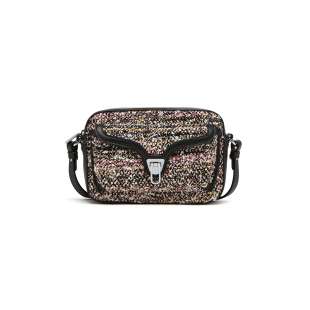 Coccinelle Beat Pixel Bouclè Small Multicolor Pulp Pink/Noir E1POP150201 979
