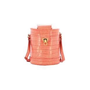 Coccinelle Orchestra Shiny Croco Geranium E1L2G230101P18