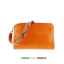 Sem Vaccaro Vacchetta Pitone Arancio 2503