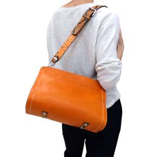 Sem Vaccaro Vacchetta Pitone Arancio 2503 2