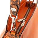 Sem Vaccaro Vacchetta Pitone Arancio 2503