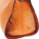 Sem Vaccaro Vacchetta Pitone Arancio 2503