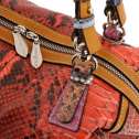 Sem Vaccaro Pitone Multicolor Corallo 456