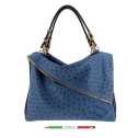Sem Vaccaro Struzzo/Coccodrillo Blu 610