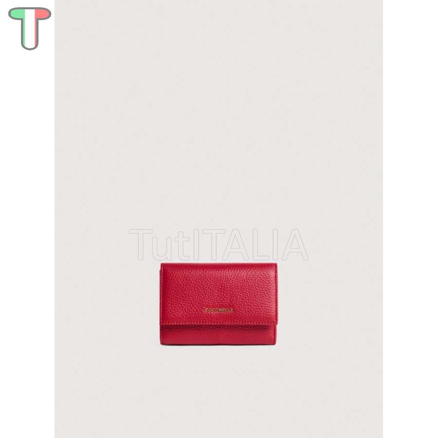 Coccinelle Metallic Medium Scarlet E2MW5116601_R02