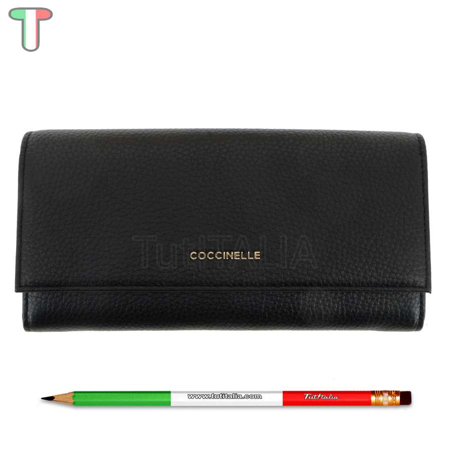 Coccinelle Metallic Soft Noir E2MW5110301001