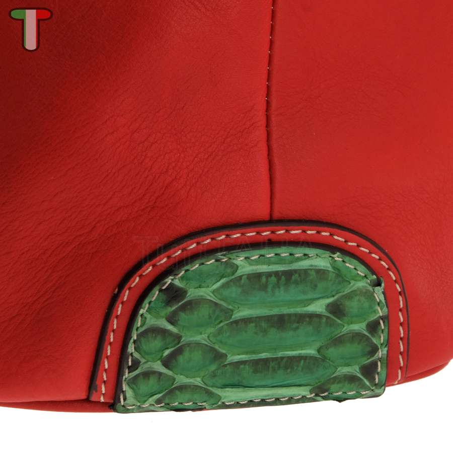 Sem Vaccaro Vacchetta Pitone Rosso 203