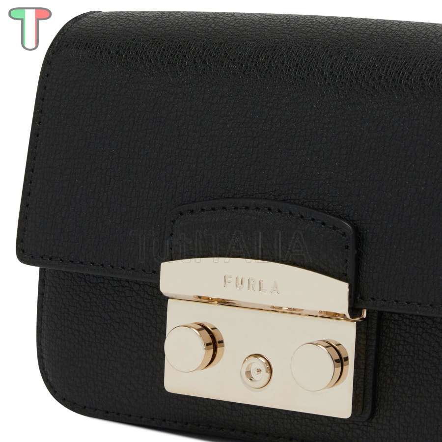Furla Metropolis Mini Nero/Marmo Violet WB00839 BX0006 1007 1914S