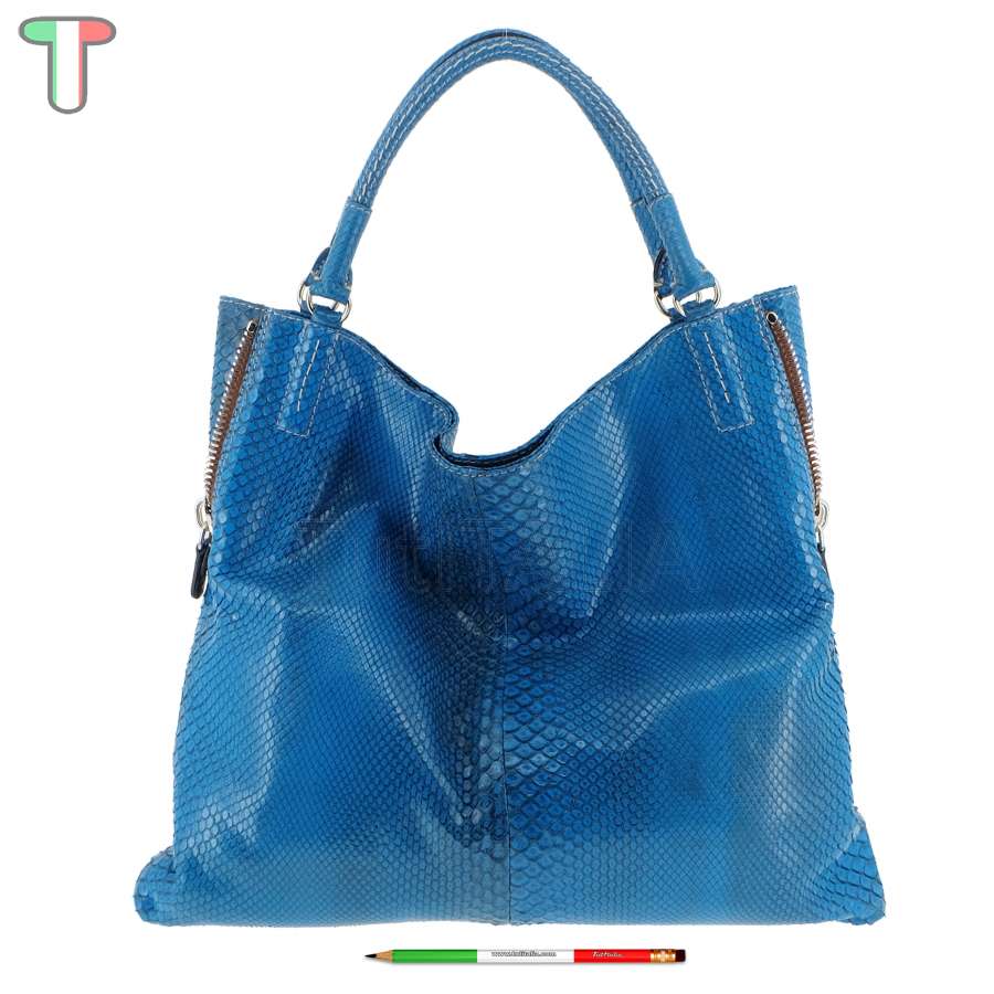 Sem Vaccaro Pitone Blu 709