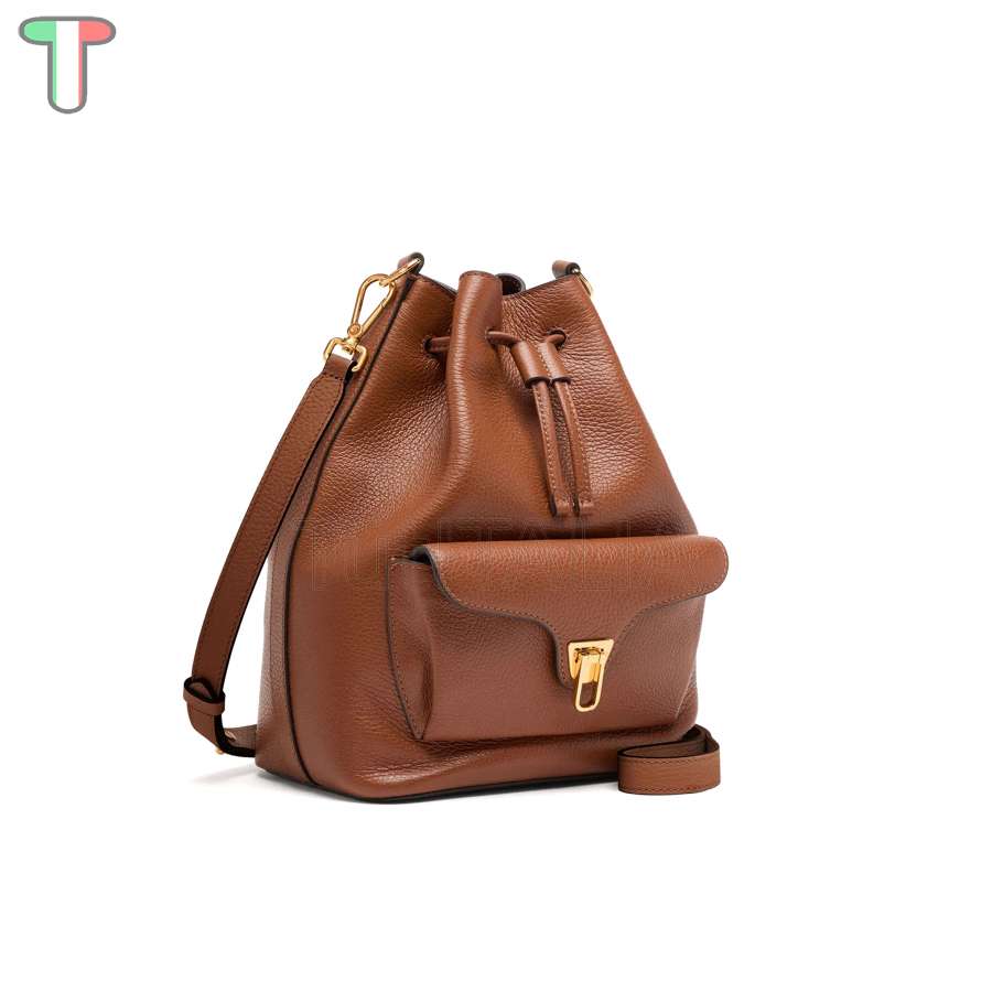 Coccinelle Beat Generation Medium Cognac E1TFK230201W11