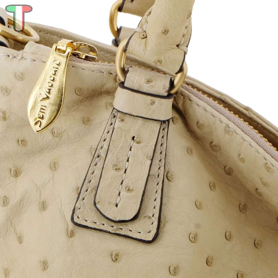 Sem Vaccaro Struzzo Beige 756