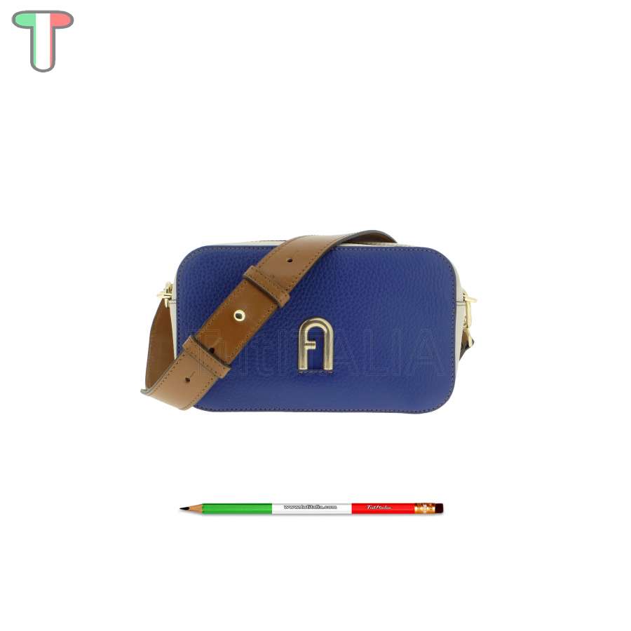 Furla Primula Mini Pacific/Perla e/Cognac h WB00667 BX1195 9035 1572S