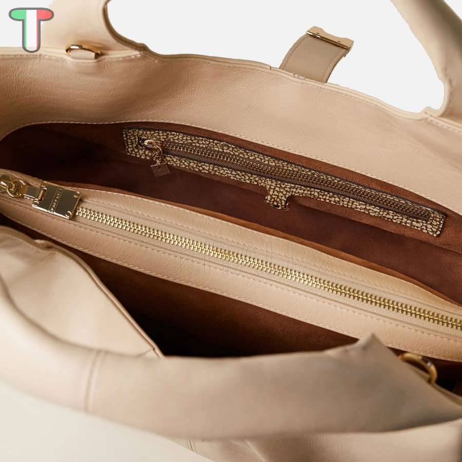 Borbonese Cortina Medium Light Cuir 923934455Y92