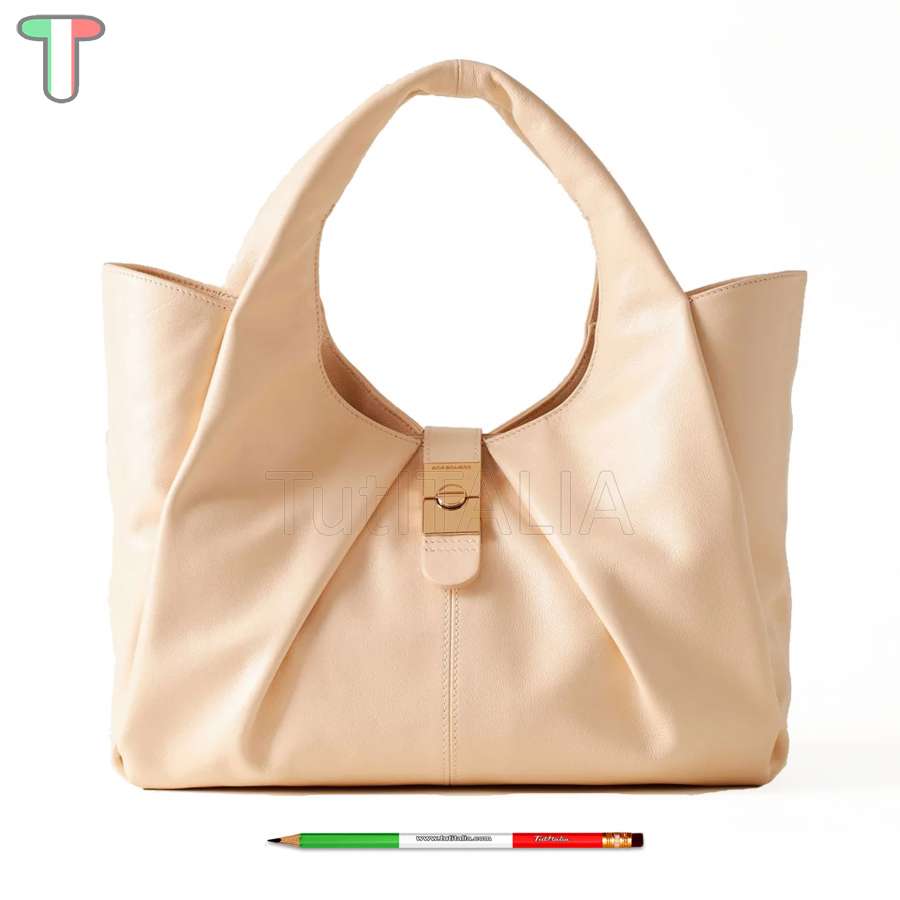 Borbonese Cortina Medium Light Cuir 923934455Y92