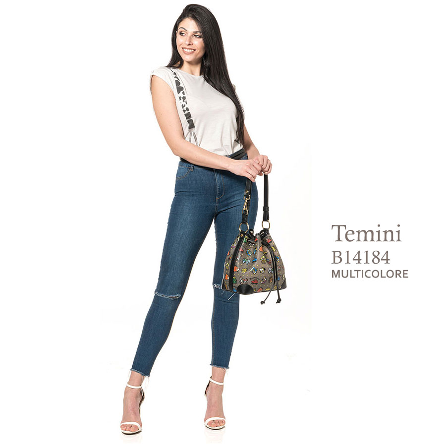 BRACCIALINI Temini-14184-MULTICOLORE-NERO